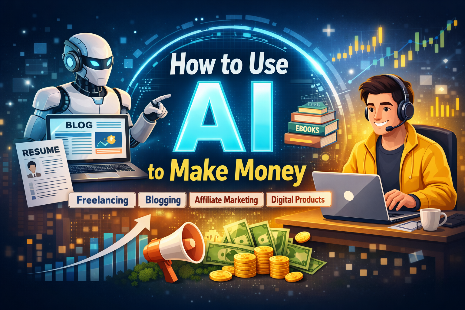 How to Use AI to Make Money (Real & Practical Ways in 2026)