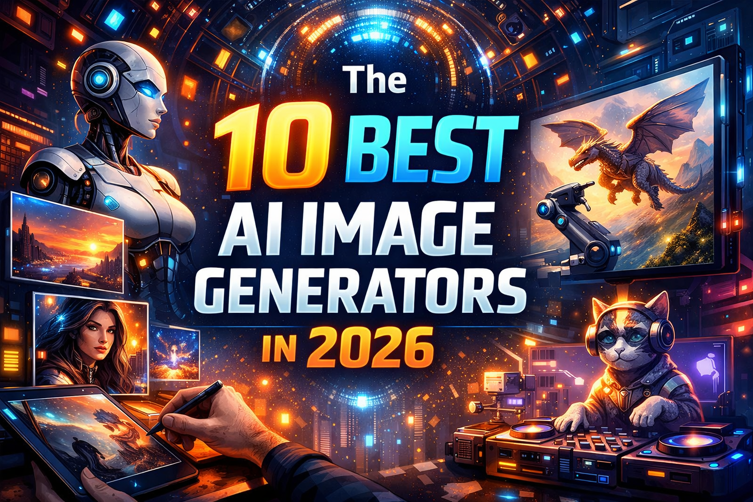 The 10 Best AI Image Generators in 2026