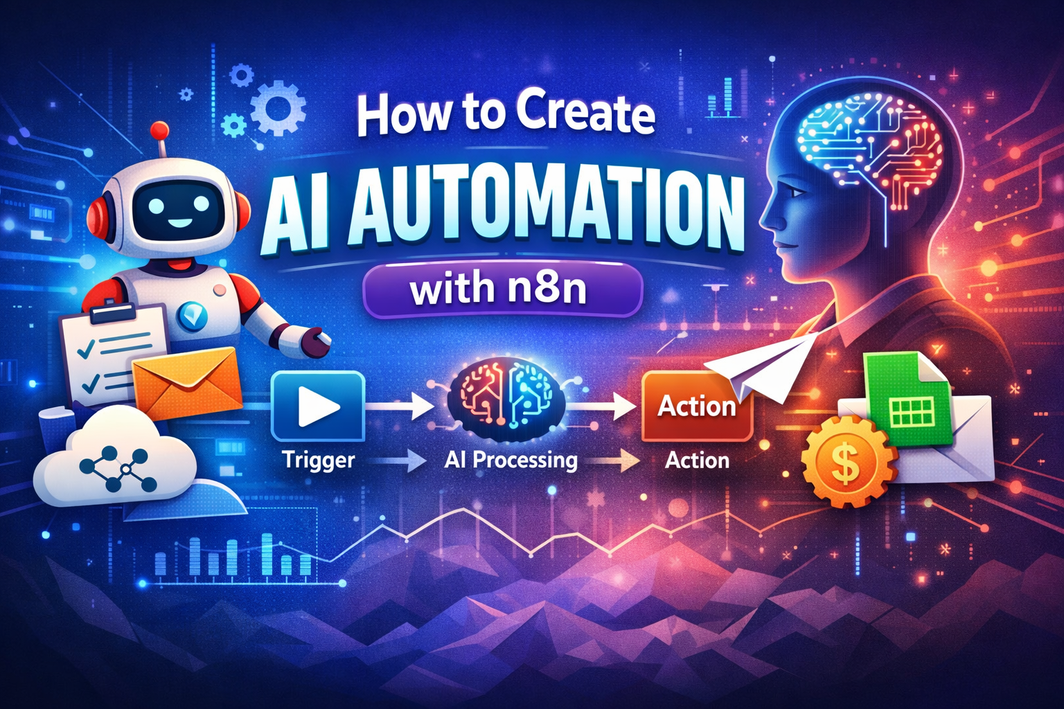 How to Create AI Automation with n8n (Step-by-Step Beginner Guide)