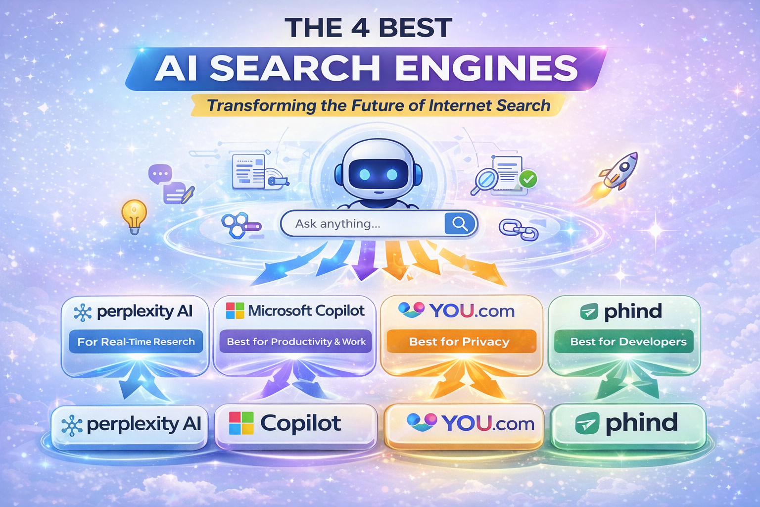 The 4 Best AI Search Engines