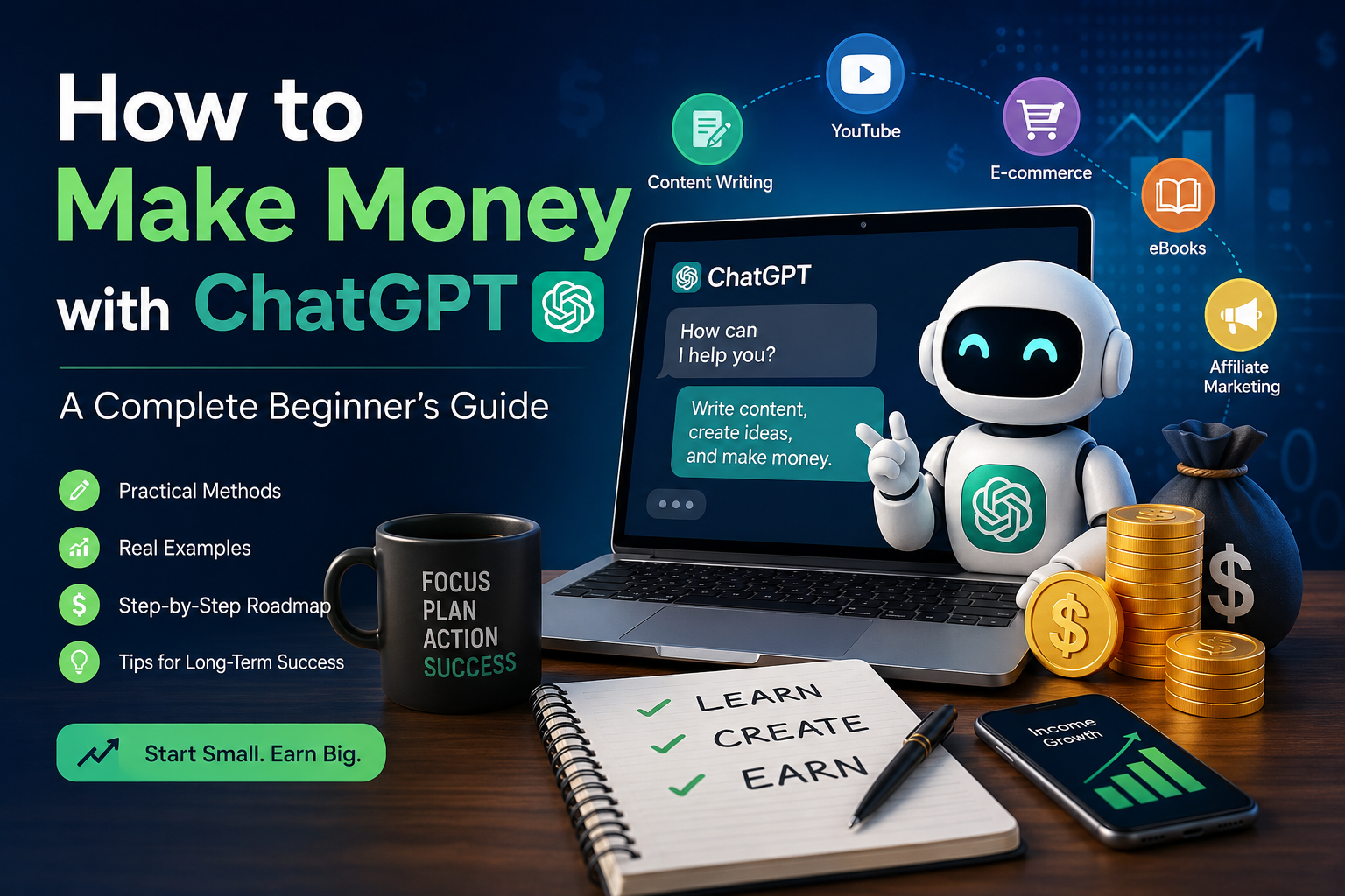 How to Make Money with ChatGPT (2026 Beginner’s Guide)