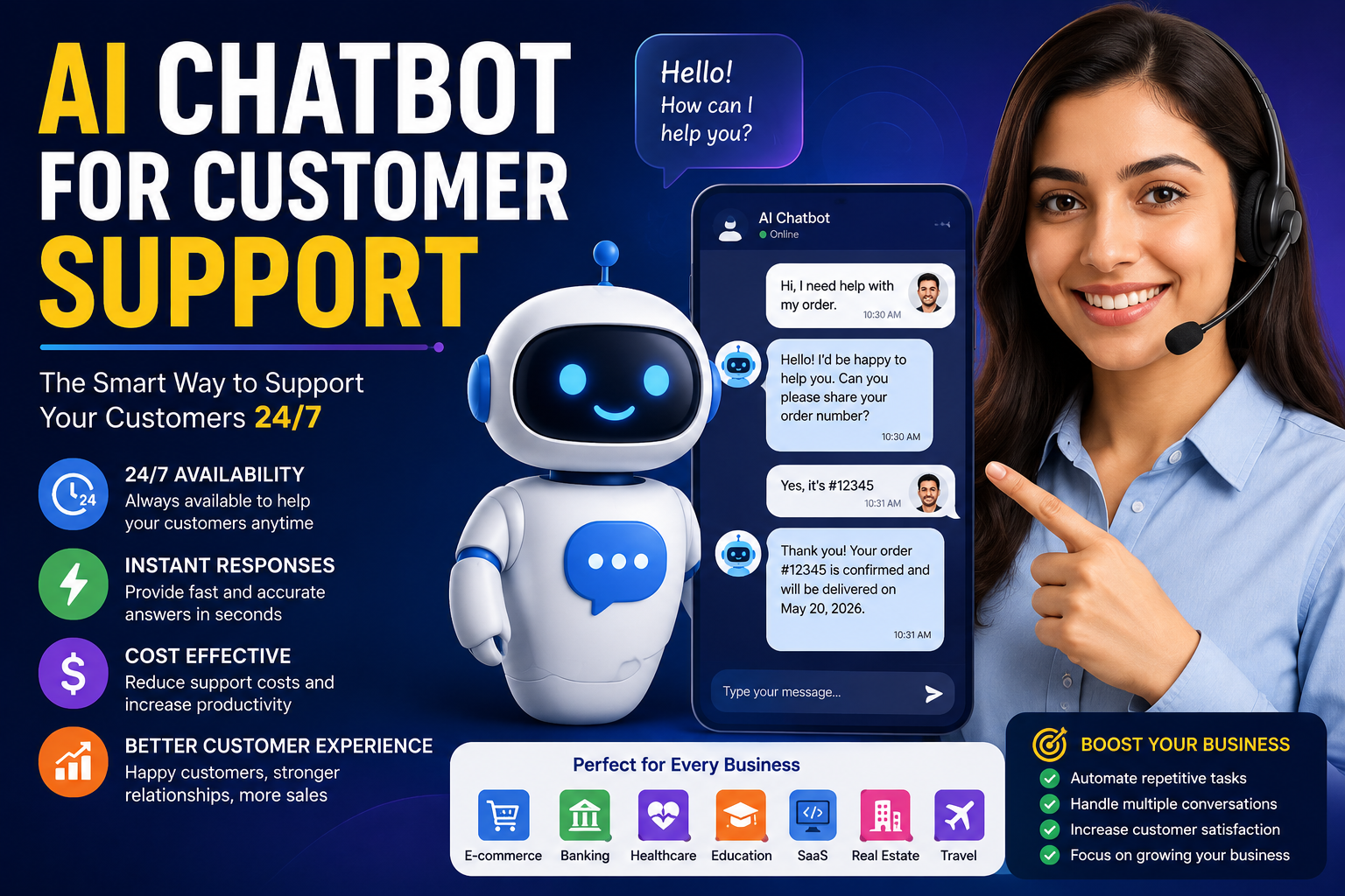 AI Chatbot for Customer Support