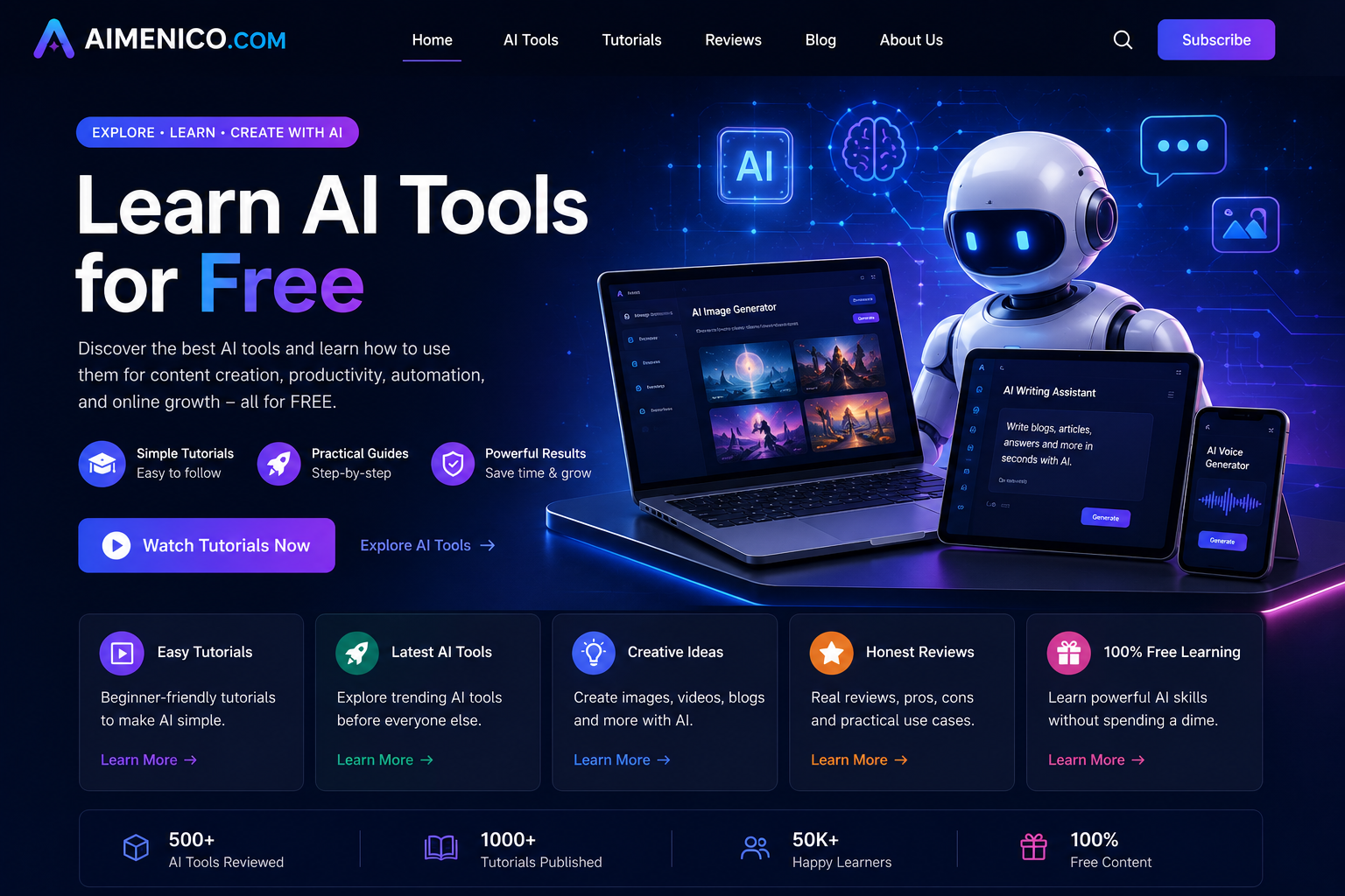 Free WordPress Course Banner Image