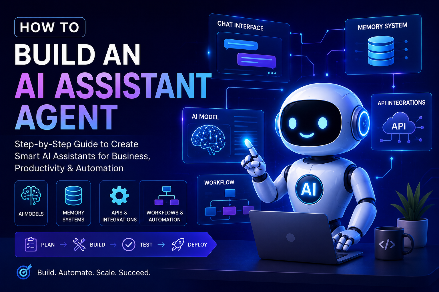 how to build an AI Assistant Agent step by step